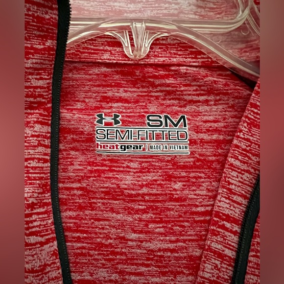 EUC Under Armour HeatGear Zip Up - Picture 3 of 3